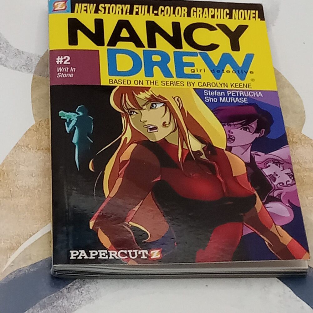 Nancy Drew Girl Mystery #2 Comic Graphic Novel Writ in Stone Paperback Petrucha